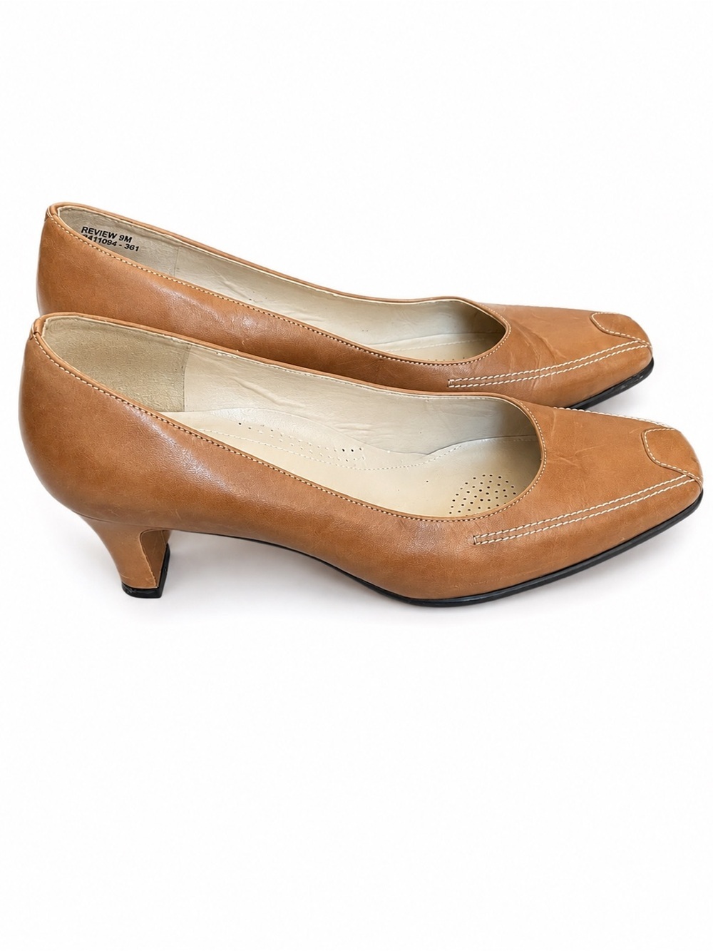 Naturalizer Review Leather Pumps – Women’s Size 9M